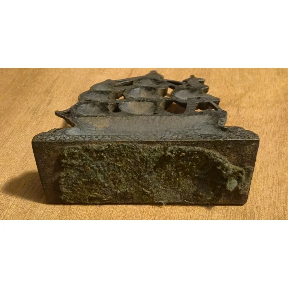Cast‎ Metal Sailing Ship Bookend Nautical Decor Heavy Single Maritime